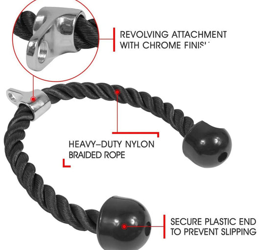 Tricep Rope For Gym Use