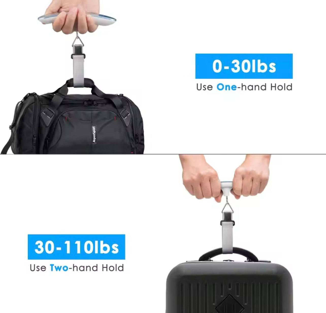 Imported Professional Luggage Weight Scale 50kg Capacity
