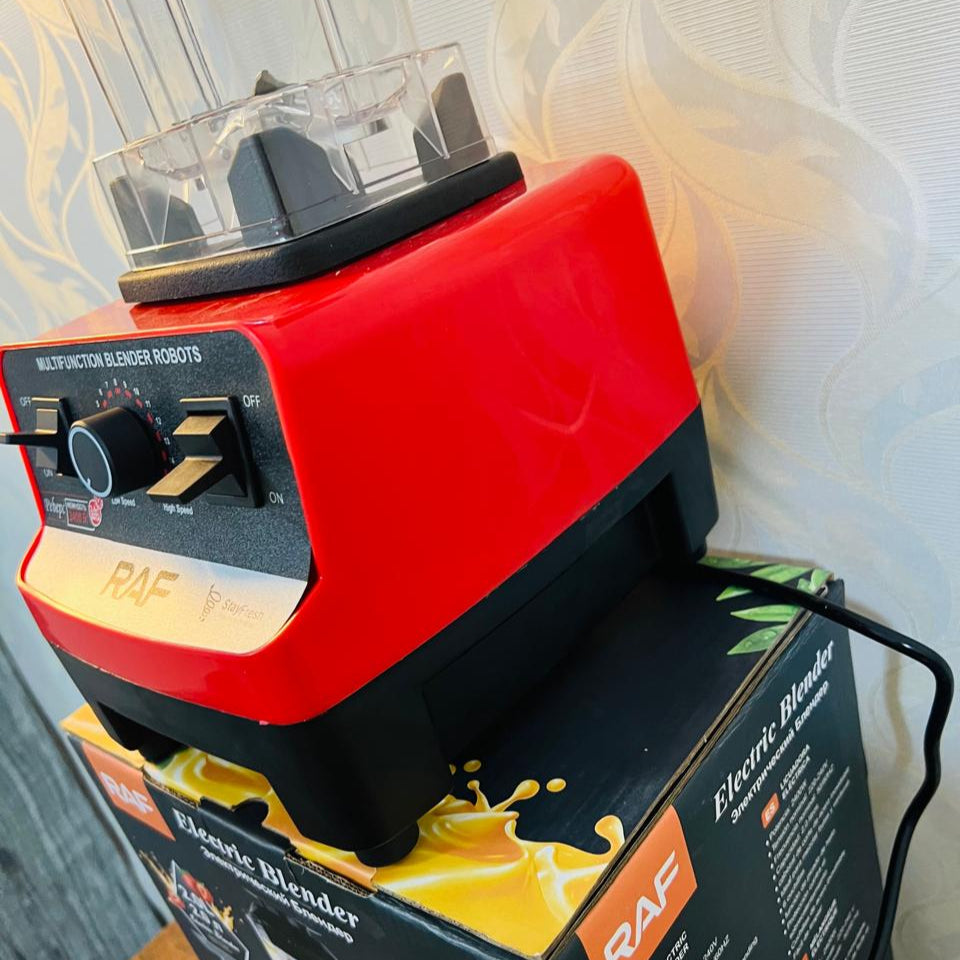 RAF Russia 🇷🇺 Lot Imported Heavy Duty Electric Blender Unbreakable Jug And Grinder | 2.0L Jar | 3-Year Warranty