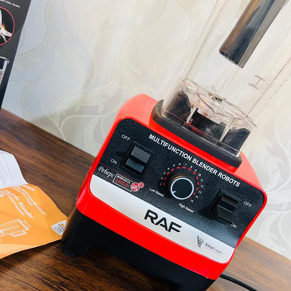RAF Russia 🇷🇺 Lot Imported Heavy Duty Electric Blender Unbreakable Jug And Grinder | 2.0L Jar | 3-Year Warranty