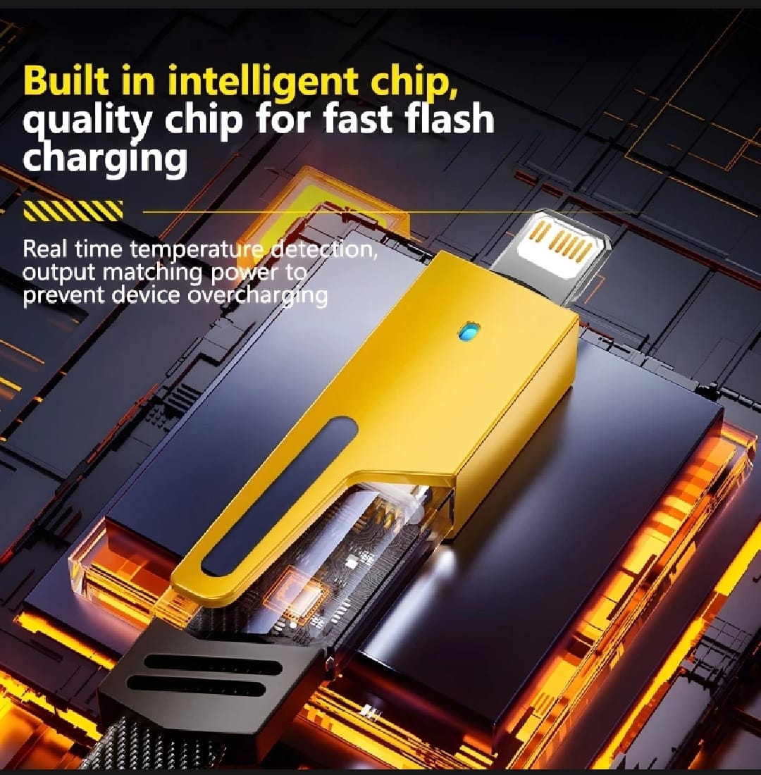 4 in 1 65W Fast Charging USB To Type C PD Cable Fast Charger For All PHONES
