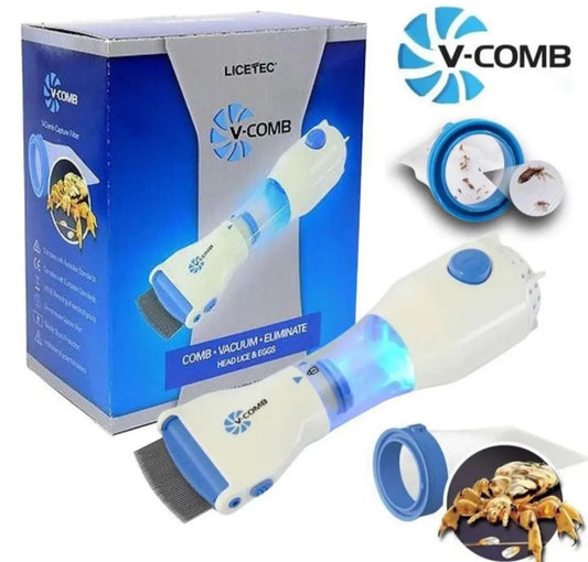 Imported V Comb Head Lice Machine With Filter V Comb Head Lice Machine Electric V Comb Head Lice Removal Machine Anti Lice Machine V Comb Head Lice Remover Machine