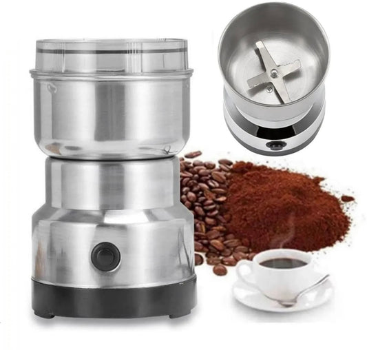 Electric Grinder High Quality Stainless Steel Spices Masala, Nuts, Beans Grinder Powerful Motor