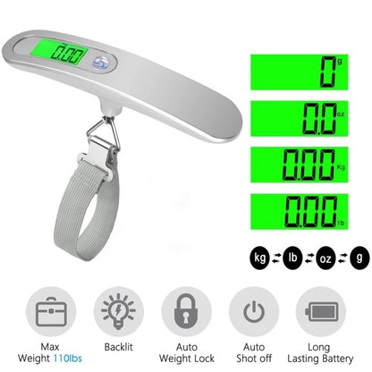 Imported Professional Luggage Weight Scale 50kg Capacity