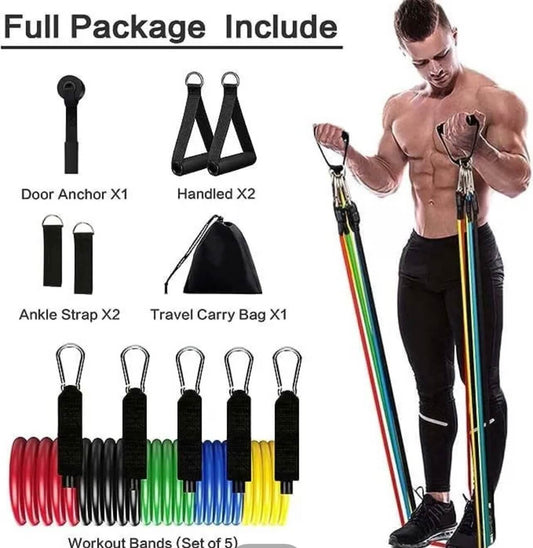 11(PCS) Power Exercise Resistance Band