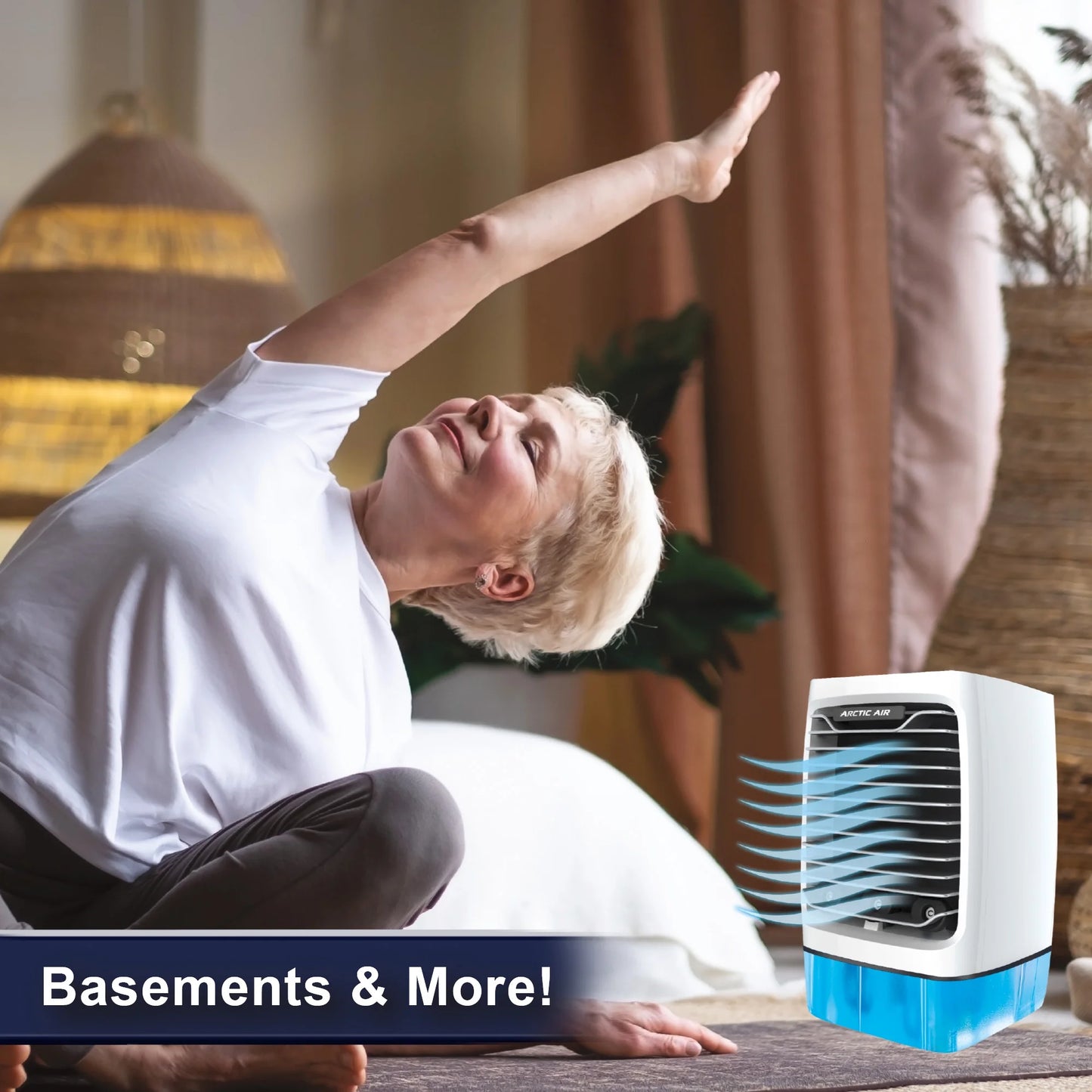 Arctic Air Ultra 2X Portable Air Cooler - Mini AC for Room, Desktop, Travel | Personal Cooling Fan for Kids & Adults | USB, Energy Saving | Fast Cooling | Best Price in Pakistan